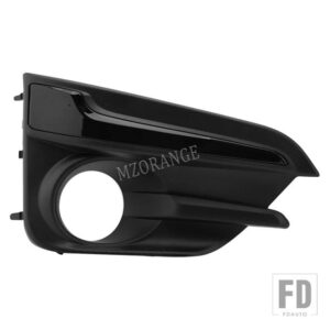 スバル フォグライトカバーグリル インプレッサ 2017 2018 フォグランプトリムヘッドライトシェードフレームレーシンググリルアクセサリー 577 - right black