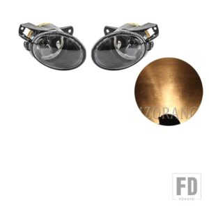 VW LED フォグランプパサート B6 2006-2011 フロントバンパーフォグランプカバーグリルベゼルヘッドライトフォグランプアクセサリー - 1 pair halogen fog