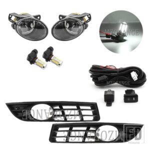 VW LED フォグランプパサート B6 2006-2011 フロントバンパーフォグランプカバーグリルベゼルヘッドライトフォグランプアクセサリー - 1 set LED