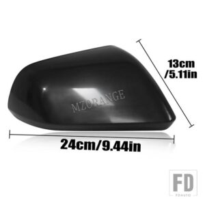 フォード バックミラーサイドミラーカバーマスタング 2015 2016-2019-21 ミラーキャップフレームハウスカバーカーアクセサリー米国バージョン - right