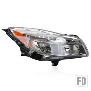 ヘッドライトアセンブリビュイックリーガル 2011 2012 2013 ヘッドライトヘッドランプ DRL ハロゲンウインカー電球カーアクセサリー部品 - 1pcs Right