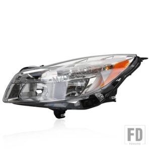 ヘッドライトアセンブリビュイックリーガル 2011 2012 2013 ヘッドライトヘッドランプ DRL ハロゲンウインカー電球カーアクセサリー部品 - 1pcs Left