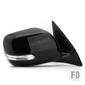 トヨタ ランドクルーザープラド 150 シリーズ 2009-2013 自動サイドバックミラーカバー車電動折りたたみウインカーアクセサリー - 9pins right