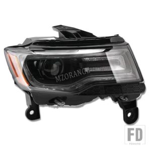 ジープ ヘッドライトグランドチェロキー 2017-2020 2021HID キセノンヘッドライトヘッドランプ DRL 低高ビームライトウィンカーライト - Only Right side