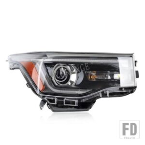 ヘッドライト GMC アカディア 2017-2019 LED DRL ハロゲンヘッドライトヘッドランプデイライトドライビングライト低高ビームライトアクセサリー - Right side