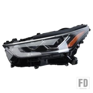トヨタ LED ヘッドライト ハイランダー 2020 2021-2023 レンズヘッドランプ DRL 高ロービームウィンカー LED プロジェクターアクセサリー - 1pcs Left side