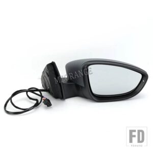 VW サイドミラーアセンブリパサート B7 2012-16 車加熱ミラーガラス自動折りたたみウィンカーライト 6 ワイヤー - right
