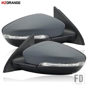 VW サイドミラーアセンブリパサート B7 2012-16 車加熱ミラーガラス自動折りたたみウィンカーライト 6 ワイヤー - 1 pair