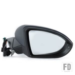 VW サイドミラーアセンブリゴルフ 7 MK7 2013 2014 2015-2020 オートパワー加熱折りたたみウインカーライトミラーカバー 13 ワイヤー - 13pins right