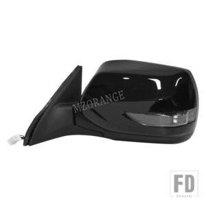 スバル 9 ピンサイドミラー ASSY レガシィ 2010-2012 アウトバック 2010 2011 ドアウイングバックミラー自動加熱ガラスレンズ - left side black
