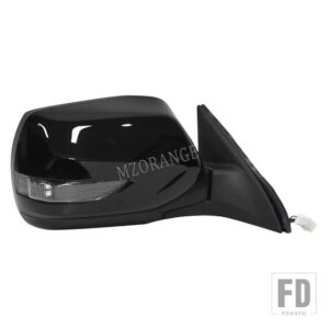 スバル 9 ピンサイドミラー ASSY レガシィ 2010-2012 アウトバック 2010 2011 ドアウイングバックミラー自動加熱ガラスレンズ - right side black