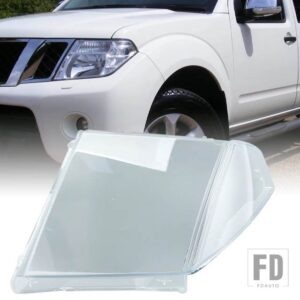 日産 ヘッドライトカバーレンズ ナバラ D40 38657-2014 ヘッドランプシェルランプランプシェード PC アクセサリー - left