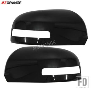 三菱 サイドミラーカバートリム アウトランダー 2013-20 バックミラーシェルキャップハウジング - 1 pair