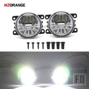 三菱 フォグランプ LED ヘッドライト ASX RVR アウトランダースポーツ 2013 2014 2015 フォグライトカバーグリルハーネススイッチキット - LED3