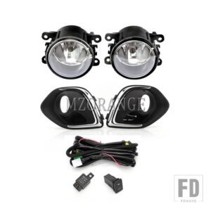 三菱 フォグランプ LED ヘッドライト ASX RVR アウトランダースポーツ 2013 2014 2015 フォグライトカバーグリルハーネススイッチキット - halogen 1 set