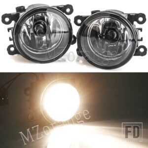 ジープ LED フォグランプレネゲード 2015-2018 コンパスヘッドライトフォグライトグリル 9LED チップペアアクセサリー - Halogen