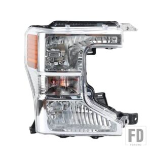 フォード ハロゲンヘッドライト F-250 スーパーデューティ 2020 2021 2022 フロントヘッドランプウィンカーカーアクセサリー米国バージョン F2 - Only Right side