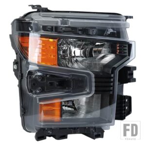 シボレー ヘッドライトシルバラード 1500 2022 2023 2024 ヘッドランプハロゲン電球ヘッドライトロービーム H11 ハイビーム HB3 電球 - right passenger side