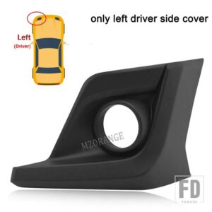 スバル XV CROSSTREK 2018 2019 2020 フロントバンパーフォグランプフレームカバーグリルベゼルトリムカーアクセサリー - L cover