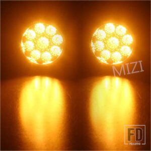 三菱 フォグランプ LED ASX L200 パジェロ 4 アウトランダーグランディス 2003-2015 ハロゲンフォグランプヘッドライトワイヤーハーネスアクセ - Red