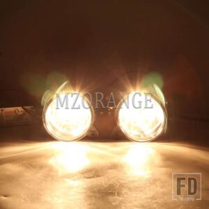 フォグランプフォルクスワーゲン T5 トランスポーターマルチバンカラベル 2003-2010 ハロゲン LED フォグランプ DRL ヘッドライトフォグランプ - 2pcs halogen lights