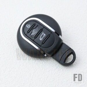 ミニクーパー BMW 3 4ボタン スマートキーリモートシェル FOB ケースハウジング F54 F55 F56 F57 F60 2015-18 - 3 bottons