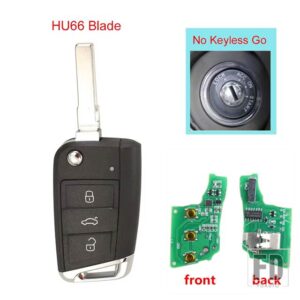 リモートキー 433MHZ MQB48 ID48 チップ VW シートゴルフ 7 MK7 ティグアントゥーランポロシュコダオクタヴィア A7 5G6959752AB/BB 6V0959752D - NO keyless Go-HU66