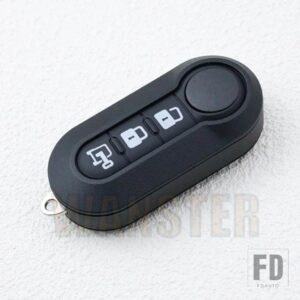 キーシェルハウジングフィアット 500 パンダプントブラボー DUCATO STILO リモート自動キーケース FOB SIP22 ブレードフリップ折りたたみ - D