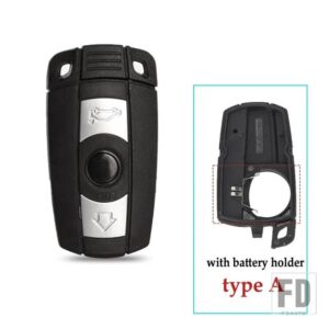 BMW のキーハウジングリモート FOB ケースシェル交換 1 3 5/6シリーズ E90 E91 E92 E60 E70 E71 E72 E82 E87 E88 E89 - A- with Holder
