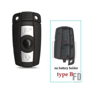 BMW のキーハウジングリモート FOB ケースシェル交換 1 3 5/6シリーズ E90 E91 E92 E60 E70 E71 E72 E82 E87 E88 E89 - B- No Holder