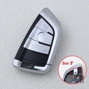 BMW 3/4ボタン 交換キーハウジングリモート FOB ケースシェル X1 X5 F15 X6 X5M X6M F16 G30 7シリーズ G11 X1 F48 F39 - 3 Bottons (for F)