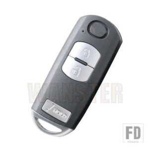 マツダ 2 3 4ボタン キーケースフォブシェル 3 5 6 CX5 CX7 CX9 CX-5 CX-7 CX-9 MX-5 ミアータ RX-8 X-5 サミットアクセラアテンザ M3 M6 - 2-1(hold)
