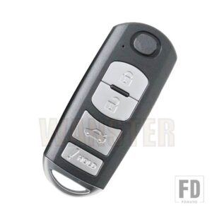マツダ 2 3 4ボタン キーケースフォブシェル 3 5 6 CX5 CX7 CX9 CX-5 CX-7 CX-9 MX-5 ミアータ RX-8 X-5 サミットアクセラアテンザ M3 M6 - 4 bottons(Hold)