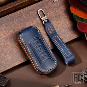 GAC TRUMPCHI GS8 GS3 GS4 プラス GS5 GS7 GA3 GA4 GM6 GM8 M8 M6 革 FOB キーケースカバーリモートアクセサリー 2013-2021 - A Blue