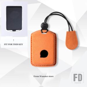 ボルボ 革キーカバーキーケース XC60 XC40 XC90 S90 V60 S60 V90 S60L C40 EX40 EX90 2019-23 アクセサリー - A-orange-sheng