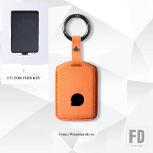 ボルボ 革キーカバーキーケース XC60 XC40 XC90 S90 V60 S60 V90 S60L C40 EX40 EX90 2019-23 アクセサリー - A-orange-kou