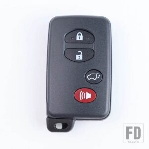 トヨタ スバル キー FOB ケースシェルハウジング ランドクルーザープラドカムリクラウンマジェスタハイランダークルーガーマーク X フォレステ - F