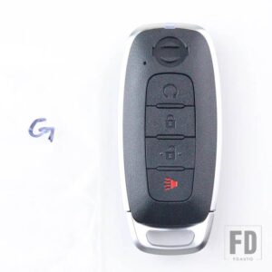 日産 2 3 4/5ボタンキー FOB ケースシェルハウジング エクストレイル T33 キャシュカイ J12 ティアナアルティマアリヤジュークキックさくら 20 - G