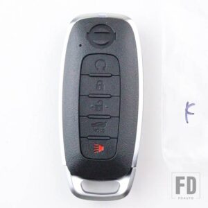 日産 2 3 4/5ボタンキー FOB ケースシェルハウジング エクストレイル T33 キャシュカイ J12 ティアナアルティマアリヤジュークキックさくら 20 - K