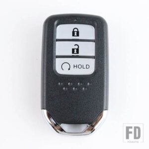 ホンダ キーフォブケースシェルハウジング ヴェゼルシティシビックジャズ BRV BR-V HRV アコード EXL CRV - 3 bottons(-HOLD)