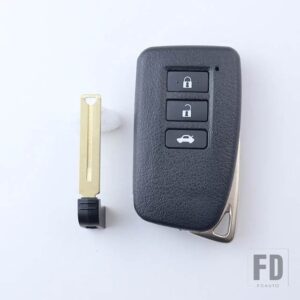 レクサス 2 3 4ボタン キー FOB ケースシェルハウジング ES350 LS/ES/GS/NX/RX/GX/UX 200 260 300 350 GS300 GS350 IS250 ES250 NX200 - 3 BOTTONS-Car