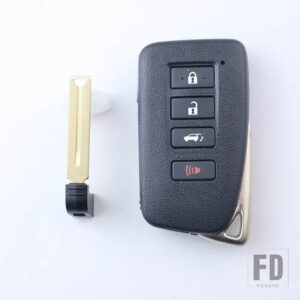 レクサス 2 3 4ボタン キー FOB ケースシェルハウジング ES350 LS/ES/GS/NX/RX/GX/UX 200 260 300 350 GS300 GS350 IS250 ES250 NX200 - 4 BOTTONS-SUV