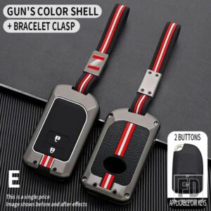トヨタ ヤリス YARISL X ハイエース VIOS ヴァーソカムリカローラコントロールキーホルダーアクセサリー金属キーカバー FOB ケースシェル - 2bt-gun-chain