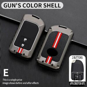 トヨタ ヤリス YARISL X ハイエース VIOS ヴァーソカムリカローラコントロールキーホルダーアクセサリー金属キーカバー FOB ケースシェル - 2bt-gun-shell