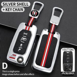 ジープ フィアットパルス EGEA 500X TIPO トロクロノスアルゴダッジネオン用 RENEGADE コンパス 2016 金属キーカバー FOB ケースシェル - 4BT-silver-ring