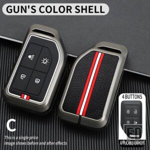 ボルボ FH16 カーゴ 555 FM 大型トラックシェル/2 4ボタン 金属キーカバー FOB ケースシェル - 4BT-gun-shell