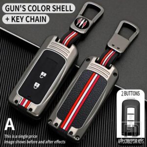 三菱 ランサーアウトランダー ASX エクリプスクロスパジェロ将軍キーカバー FOB ケースシェル KEYCHIAN アクセサリー - 2bt-gun-ring