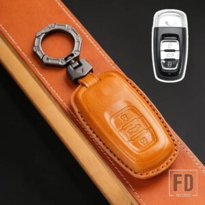 VW レザーキーケースカバー PHIDEON アクセサリー - Brown