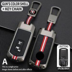 ホンダ バリオ PCX160 PCX150 XADV750 ビジョン SH350 SH300 金属オートバイ キーケース FOB カバーシェルアクセサリー - A-Gun-ring