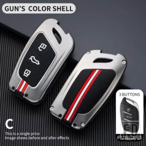 MG MG4 MG5 MG6 ZS EV HS EHS ZX GT 栄威 RX3 RX8 ERX5 RX5 I6 I5 金属キーカバー FOB ケースシェル - gun-shell